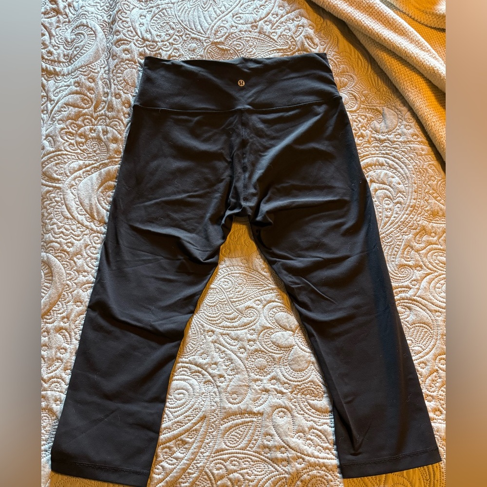 Lululemon Wunder Train crop 21” leggings-black - Picture 3 of 5